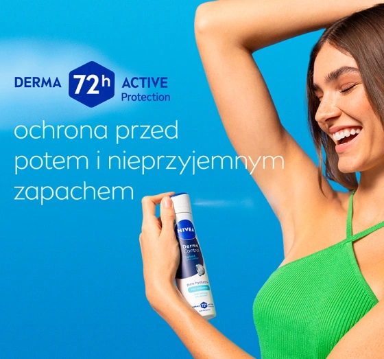 NIVEA Derma Control antyperspirant w sprayu dla kobiet Defend 150 ml