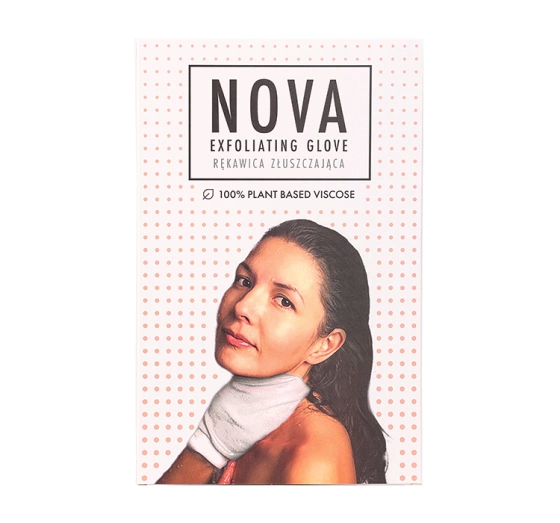 Sister Young Nova złuszczająca rękawica do peelingu ciała White