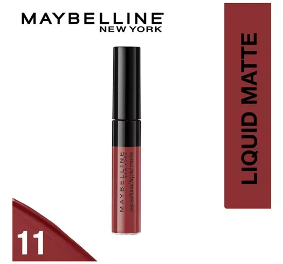 Maybelline Sensational Liquid Matte pomadka do ust 11 Made Easy 7 ml