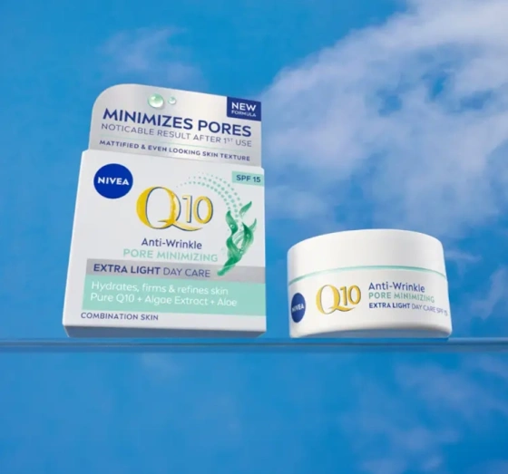 NIVEA Q10 Przeciwzmarszczkowy Wygładzenie krem na dzień SPF15 50 ml