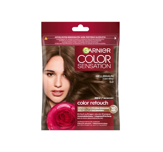 Garnier Color Sensation koloryzujący szampon do włosów 5.0 Jasny Brąz