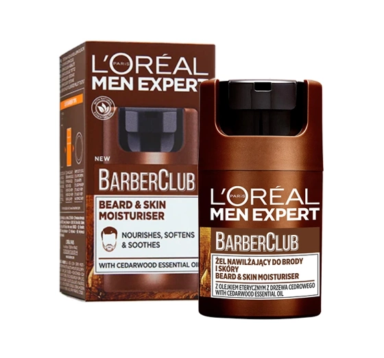 L'Oréal Paris Men Expert Barber Club żel nawilżający do brody i skóry 50 ml