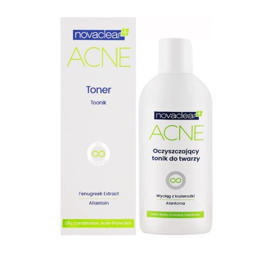 Novaclear Acne oczyszczający tonik do mycia twarzy 150 ml
