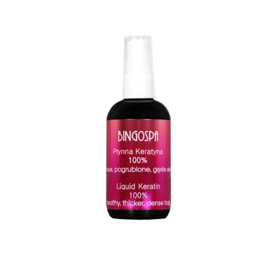 BingoSpa płynna keratyna 100% na gęste włosy 100 ml