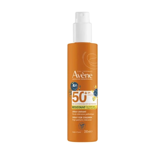 Avène mleczko do opalania dla dzieci spray SPF50 200 ml