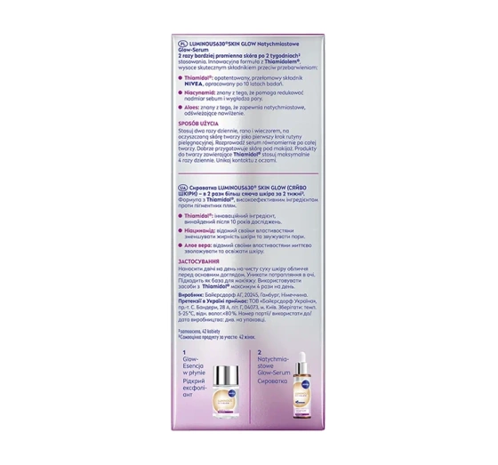 NIVEA Luminous630 natychmiastowe glow-serum na przebarwienia 30 ml
