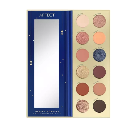 Affect Desert Wonders paleta cieni do powiek 24 g