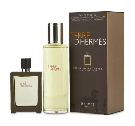 Hermès Terre d’Hermès woda toaletowa spray 30 ml refill 125 ml