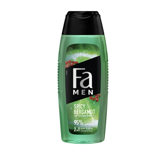 Fa Men Spicy Bergamot żel pod prysznic dla mężczyzn 2w1 400 ml