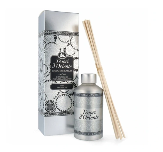 Tesori d'Oriente patyczki zapachowe Muschio Bianco 200ml