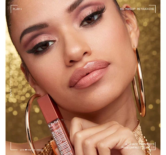 NYX Professional Makeup Glow Shots błyszczący cień do powiek 17 Passionfruit Posh 7,5 ml
