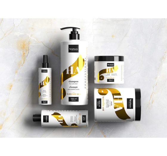 Vis Plantis Professional szampon do włosów kręconych z kwasem hialuronowym 400ml