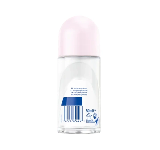 NIVEA Black&White Clear antyperspirant roll-on dla kobiet 50 ml