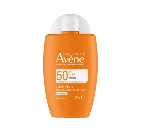 Avène Ultra Fluid Invisible krem do twarzy SPF50 skóra wrażliwa 50 ml