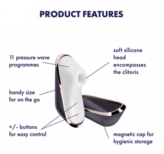 Satisfyer Traveler powietrzny stymulator łechtaczki