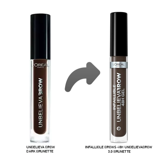 L'Oréal Paris Unbelieva Brow żel do brwi 3.0 Brunette 3,4 ml