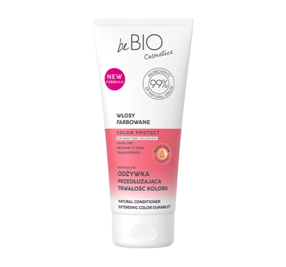 Bebio naturalna odżywka do włosów farbowanych 200 ml