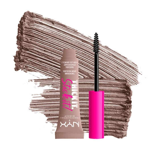 NYX Professional Makeup Thick It Stick It brow mascara tusz do brwi 05 Cool Ash Brown 7 ml