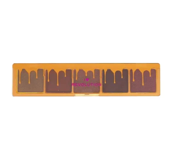 I Heart Revolution Mini Chocolate paleta cieni do powiek Milk Chocolate Ganache 1,1 g