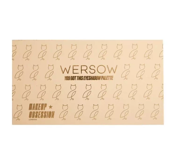 Makeup Obsession x Wersow You Got This paleta cieni do powiek 16,8g