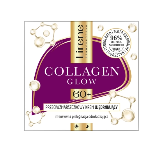Lirene Collagen Glow przeciwzmarszczkowy krem ujędrniający 60 50 ml