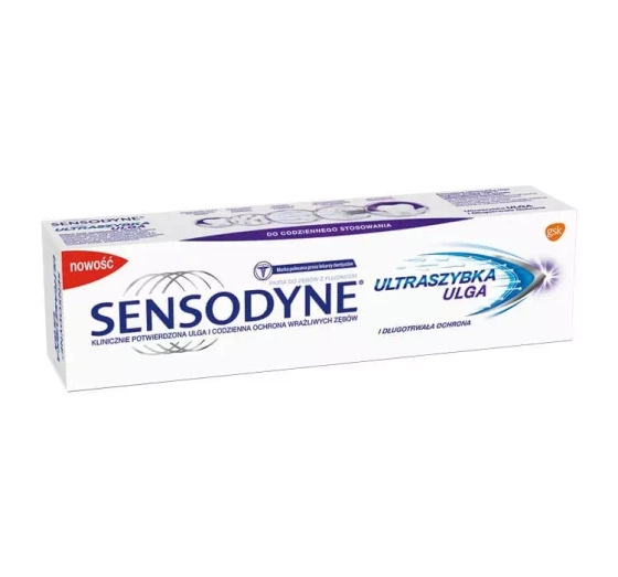 Sensodyne Rapid Relief pasta do zębów ultraszybka ulga na nadwrażliwość 75 ml