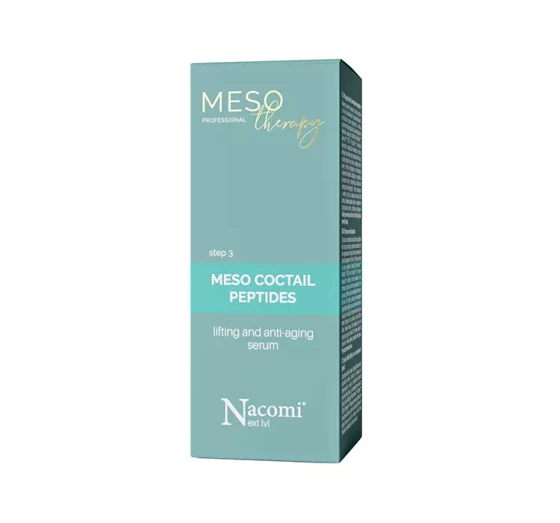 Nacomi Meso liftingujący koktajl z kompleksem peptydów 15 ml