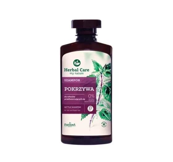 Farmona Herbal Care szampon do włosów z pokrzywą 330 ml