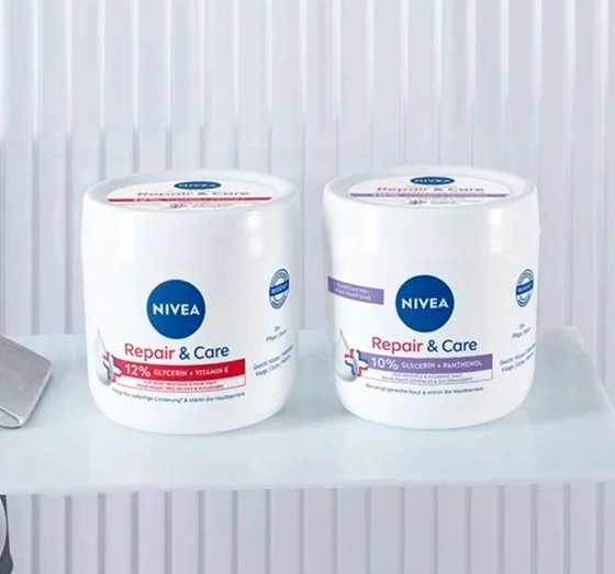 NIVEA Repair&Care krem nawilżająco-regenerujący do ciała, twarzy i dłoni 400 ml