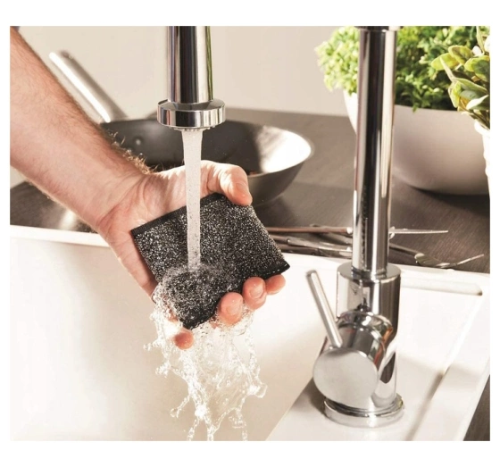 Vileda Glitzi Power Inox zmywak kuchenny ze stali nierdzewnej 2 sztuki