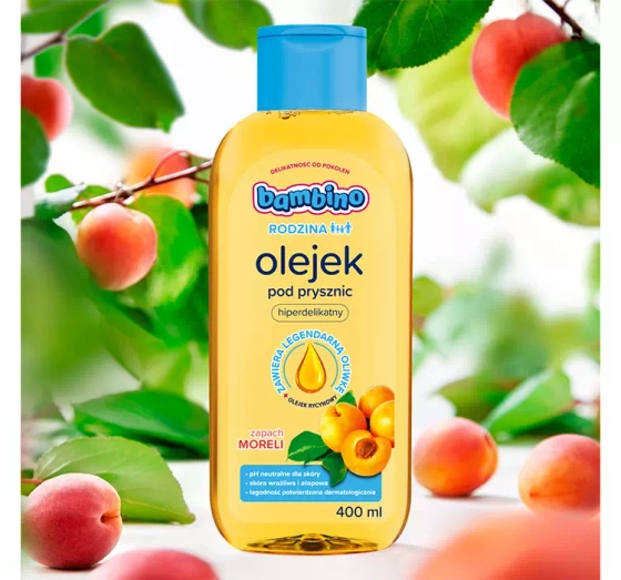 Bambino Rodzina olejek pod prysznic Morela 400 ml