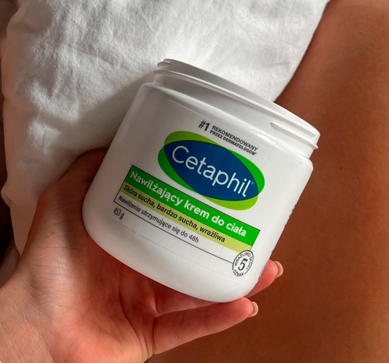 Cetaphil nawilżający krem do ciała do skóry suchej i wrażliwej 453 g