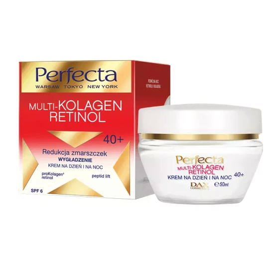 Perfecta Multi-Kolagen Retinol krem na dzień i na noc 40 50ml