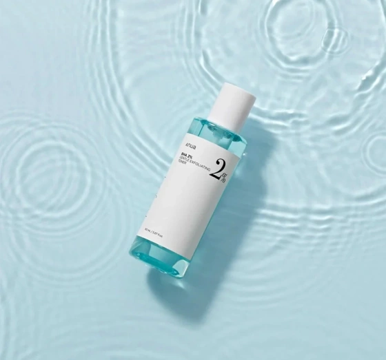 Anua BHA 2% Gentle Exfoliating Toner złuszczający tonik do twarzy z kwasami 150 ml