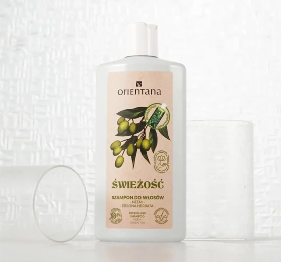 ORIENTANA SZAMPON NEEM I ZIELONA HERBATA 210ML