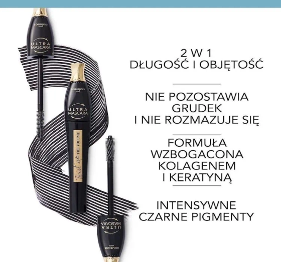Bourjois Twist Up The Volume tusz do rzęs 001 Ultra Black 8 ml