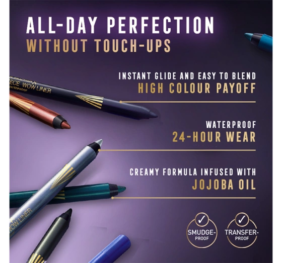 Max Factor Masterpiece Wow Liner wodoodporny eyeliner w kredce 510 Ocean Blue 1,2 g