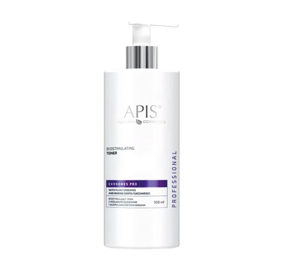 Apis Professional Exosomes Pro biostymulujący tonik do twarzy z roślinnymi egzosomami 500 ml
