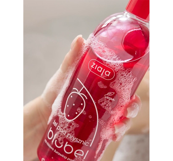 Ziaja żel pod prysznic żurawina poziomka Blubel 500ml