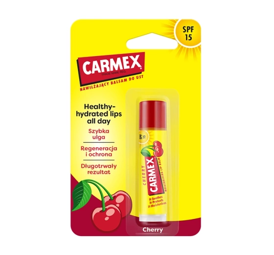 Carmex Moisturising Lip Balm nawilżający balsam do ust w sztyfcie Cherry 4,25 g