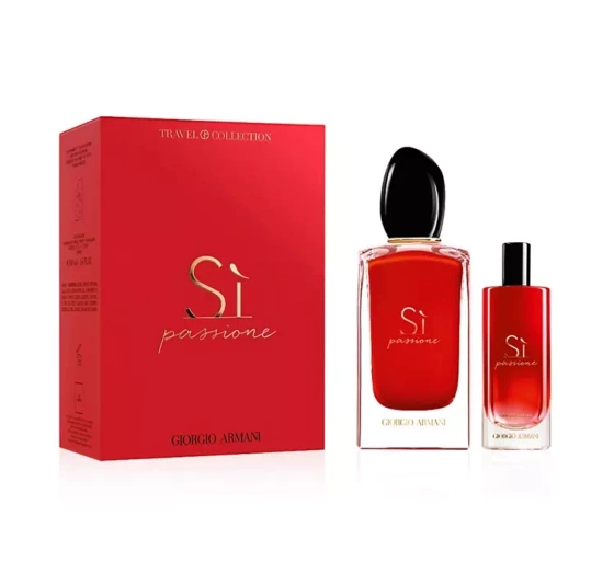 Armani Sì Passione Travel Collection woda perfumowana spray 100 ml 15 ml