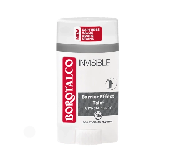 Borotalco Invisible dezodorant w sztyfcie 40 ml