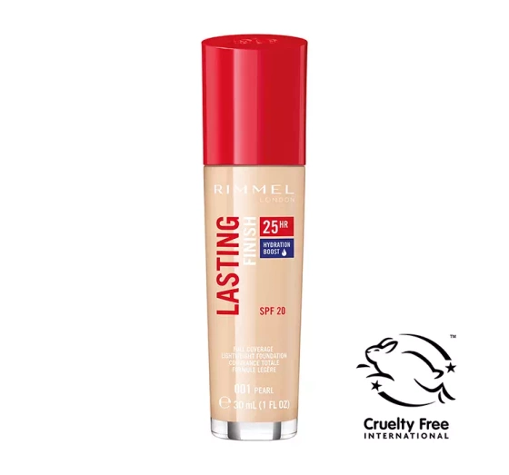 Rimmel Lasting Finish 25HR podkład do twarzy 001 Pearl 30ML