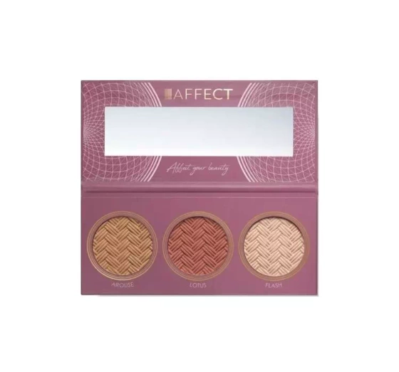 Affect Just The Two Of Us zestaw prezentowy paleta cieni Sweet Harmony 24 g paleta do konturowania Contour Palette II 15 g