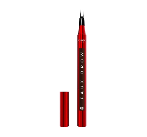 L'Oréal Paris Faux Brow marker do brwi z podwójną końcówką Dark Brunette 1ml