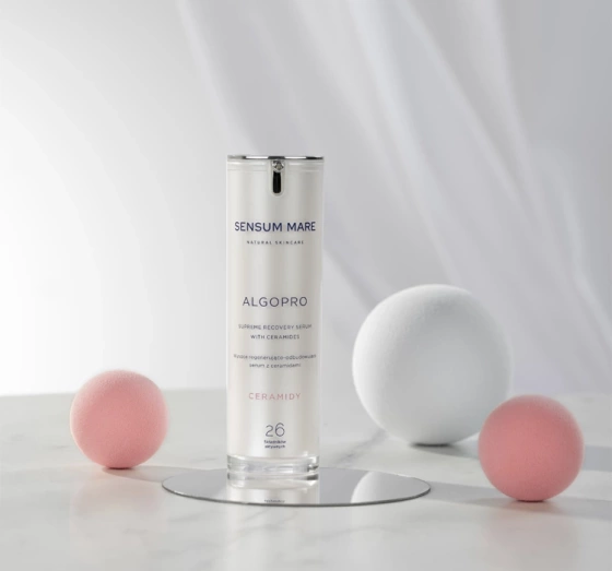 Sensum Mare Algopro regenerująco-odbudowujące serum do twarzy z ceramidami 30 ml
