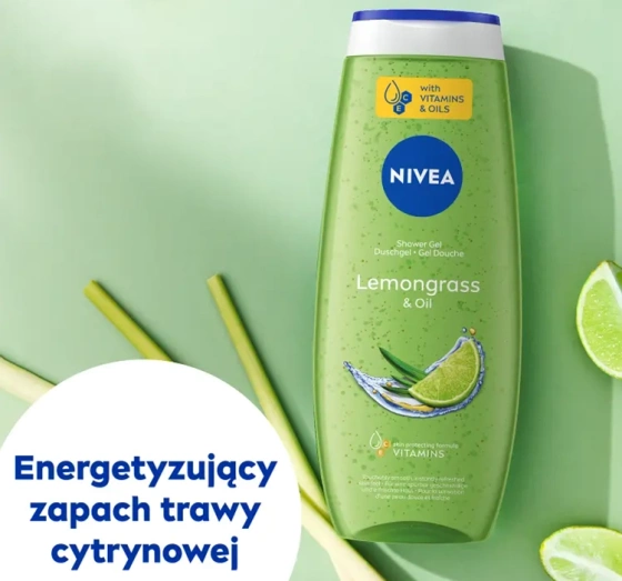 NIVEA Lemongrass&Oil żel pod prysznic 500 ml