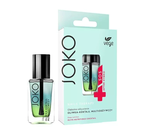 Joko Nails Therapy odżywka do paznokci Oliwka-Koktajl multiodżywczy 11ml