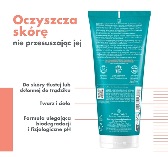 Avène Cleanance żel oczyszczający 200 ml