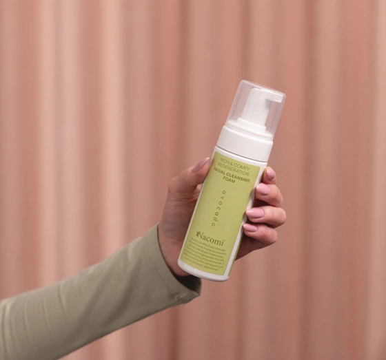 Nacomi Avocado oczyszczająca pianka do twarzy 150 ml